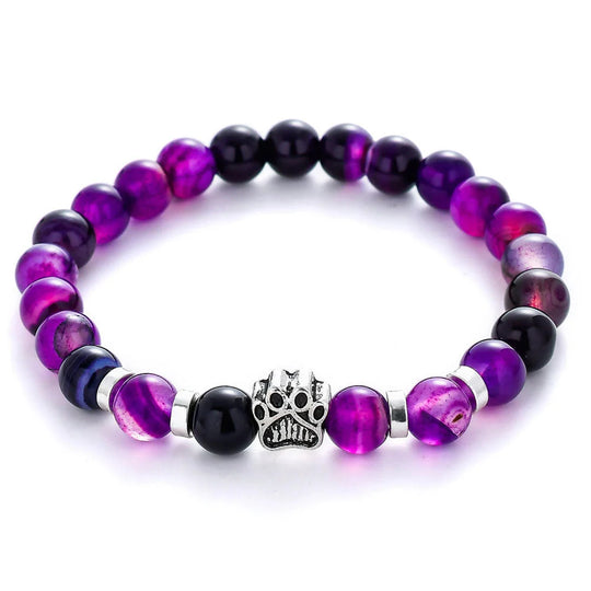 Bracelet Sans Collier - Violet Majestic