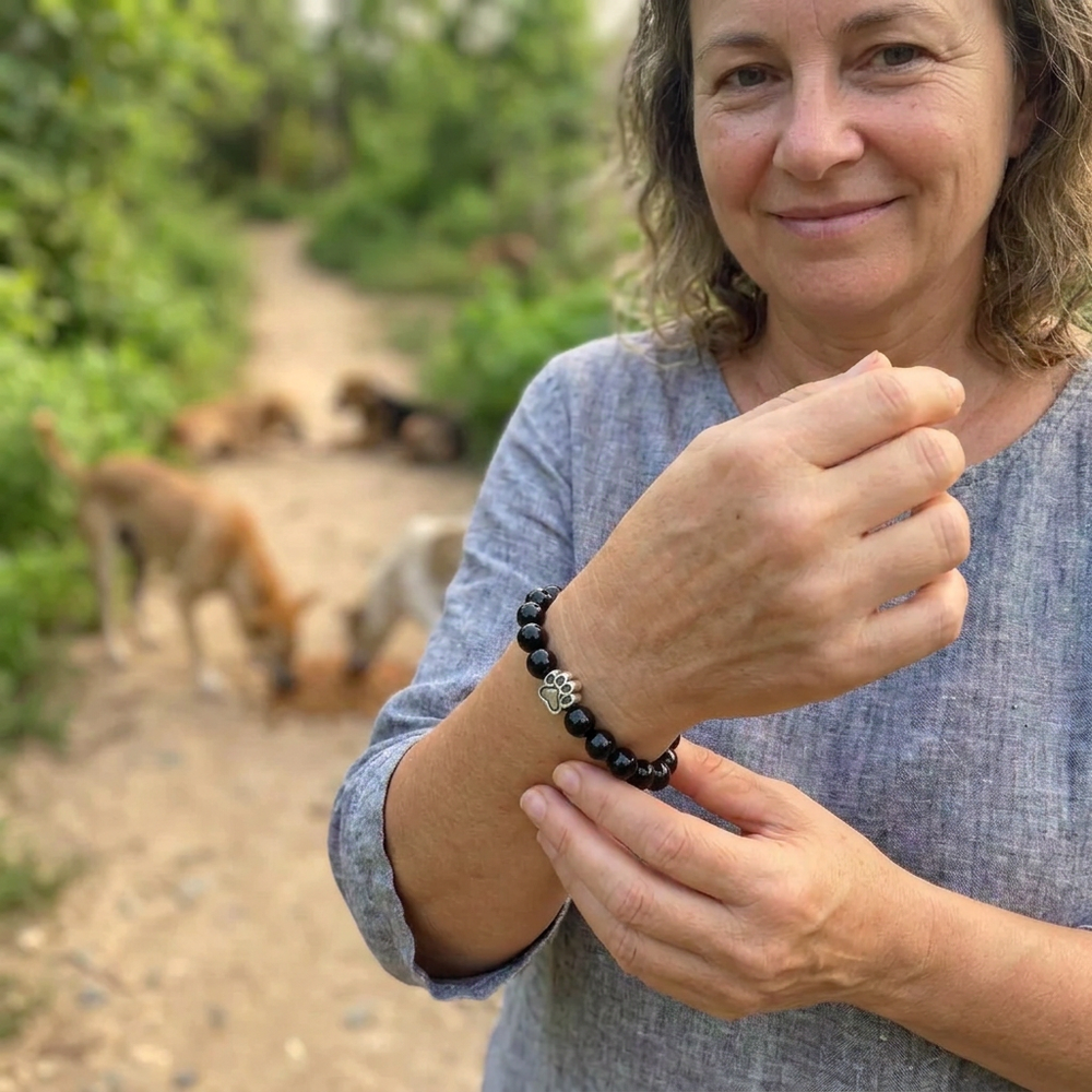 Bracelet Sans Collier - Onyx